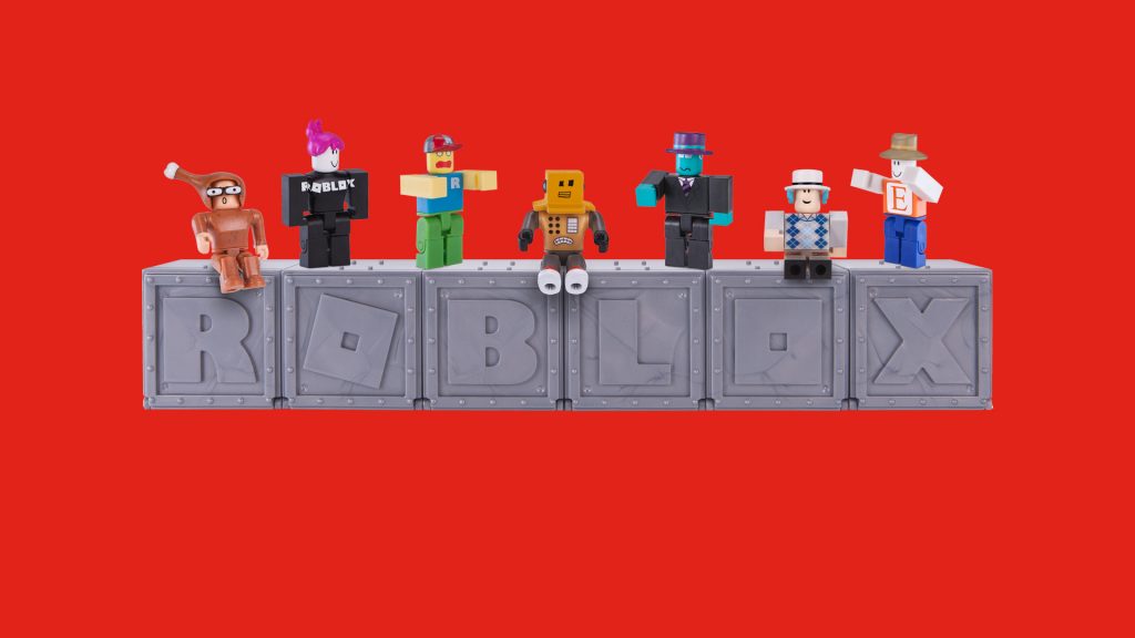 Roblox Characters sit and stand on Roblox Box