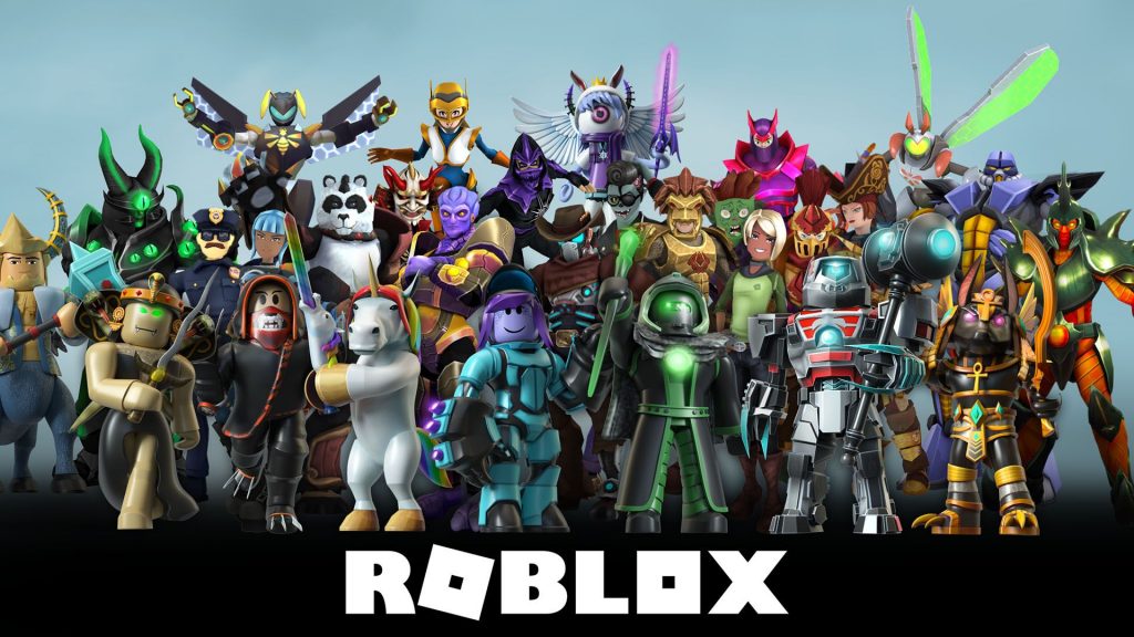 Roblox Chararcters HQ with Logo