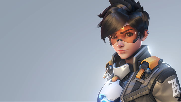 Beautiful OverWatch Girl Character